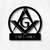 Custom Metal Masonic Sign Metal Mason Sign Farmhouse Decor Office Housewarming Metal Sign For Mason Decorations